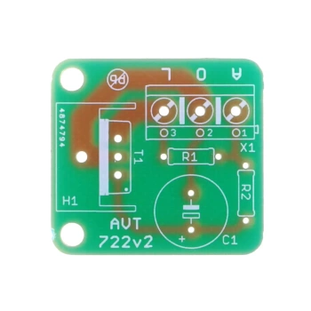 Nowoczesne oświetlenie kabiny - PCB do projektu AVT 722