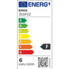 Żarówka LED E27 kulka Mini Globe, 5,5 W, odpowiednik 40 W, ciepła biel, 470 lm, EMOS ZAR-E-ZL6F22