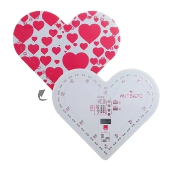 Pulsujące serce LED - PCB do projektu AVT 5670