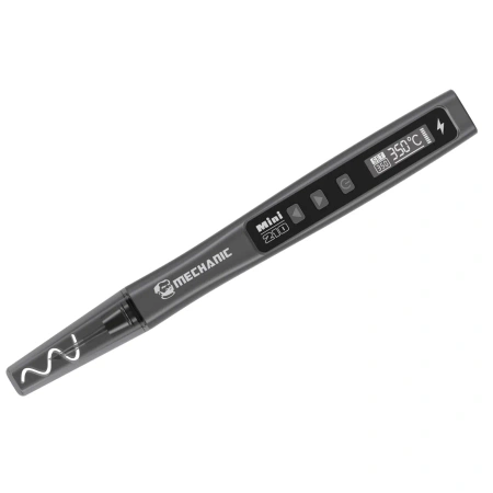 Lutownica precyzyjna Mini 210, 40 W, 180–480°C, zasilanie USB-C, groty 210, Mechanic