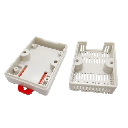 Obudowa czujnika temperatury i wilgotności 65x45x29mm szara, na szynę DIN