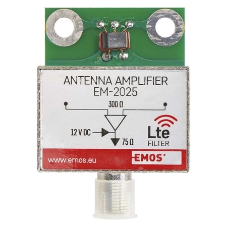Wzmacniacz antenowy, 25 dB, EMOS J5802