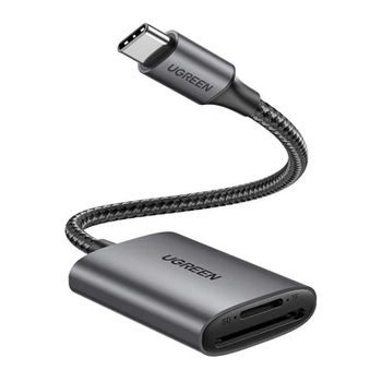 Czytnik kart pamięci USB-C, plug and play, kompaktowy, UGREEN CM401