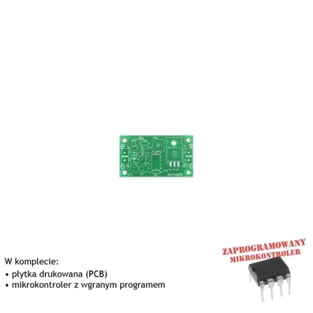 Powolny rozjaśniacz do taśm LED 12V, PCB i mikroprocesor do projektu AVT1975