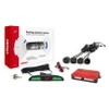 Zestaw czujników parkowania cofania LED COB 4 sensory czarne AMIO-02281