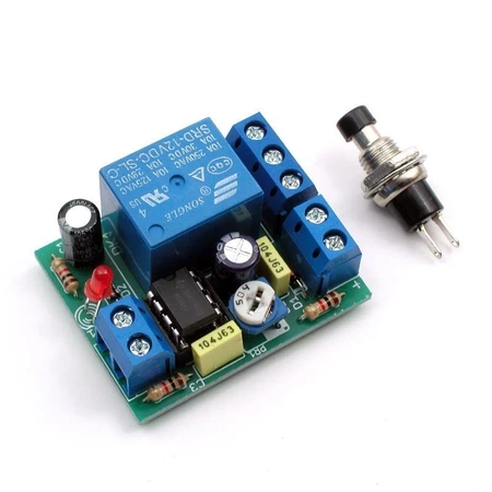 Przekaźnikowy wyłącznik czasowy - zlutowany KIT AVT 1689