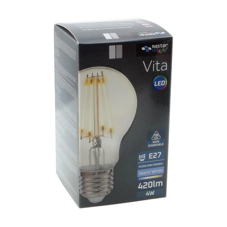 Żarówka LED E27 Filament Vita A60 320lm 4W 2700K