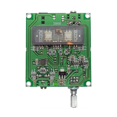 Hybrydowy wzmacniacz słuchawkowy na lampie Nutube 6P1 - PCB do projektu AVT 5727