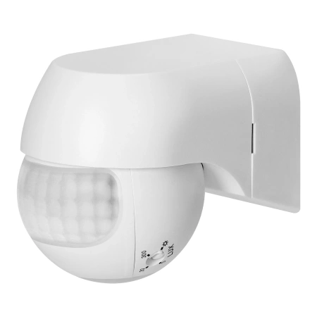 Czujnik ruchu 180st IP44 800W do 15m biały - ORNO OR-CR-286/W