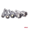 Zestaw 5 nasadek magnetycznych do wkrętarki 6, 8, 10, 12 i 13 mm, trzpień 1/4" HEX - AMiO 04937