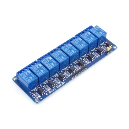 Moduł 8 przekaźników 5V 10A/250V - Arduino