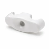 Uchwyt kabla podwójny ceramiczny biały 35x11mm Ceramic Classic Loft
