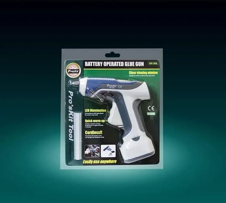 Pistolet do kleju na gorąco Proskit GK-368 bezprzewodowy, sztyfty 7mm