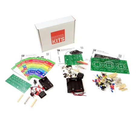 Zestaw 3 kitów DIY do nauki lutowania. Nie tylko dla imprezowiczów. AVT EDUBOX2