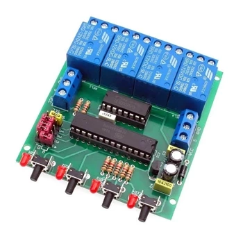 Konfigurowalny przełącznik 4-kanałowy - zlutowany KIT AVT 1916