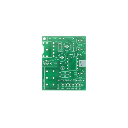 Prosty wzmacniacz słuchawkowy z układem TDA2822 - PCB do projektu AVT 1782