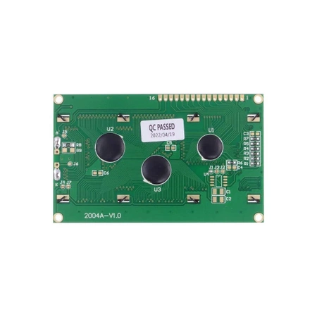 Wyświetlacz LCD alfanumeryczny 4x20 LCD-PC-2004A-FHW-K/W E6