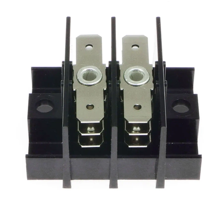 Listwa montażowa na konektory 6,3 x 0,8mm 52.886.033, 2 rzędy WECO