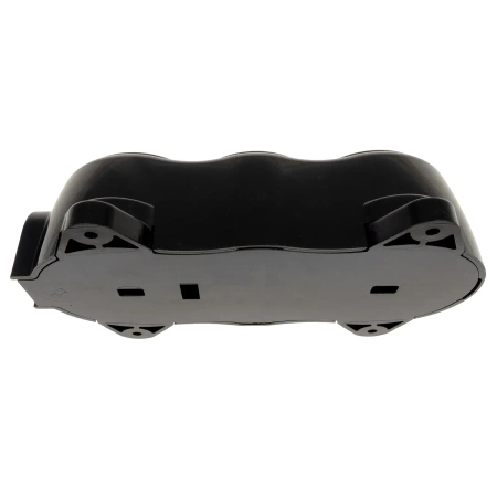 Gniazdo elektryczne Schuko potrójne, montaż natynkowy, kolor czarny, seria Retro PRL