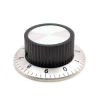 Gałka ze skalą do potencjometru na oś 6mm - 37x15mm - skala 0-9 - RN-114A