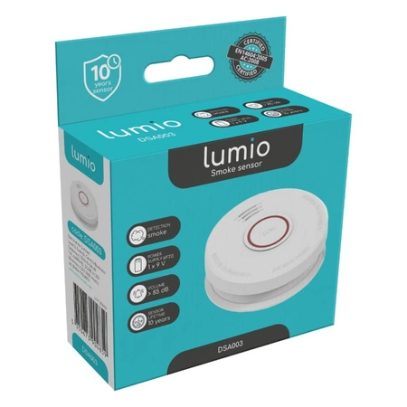 Czujnik dymu, bateryjny LUMIO DSA003
