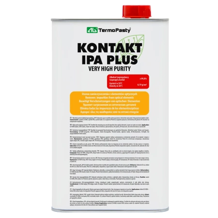 Kontakt IPA Plus, alkohol izopropylowy - płyn 1l - AGTermoPasty AGT-003
