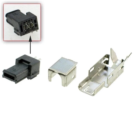 Wtyk mini USB A, do montażu na przewodzie