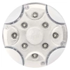 Lampka nocna LED do gniazdka, 90 lm, czujnik ruchu PIR, 3 × AA, biała, EMOS P3310K