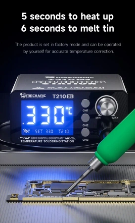 Stacja lutownicza T210 SE Mechanic