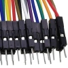Zestaw przewodów połączeniowych męski–męski 10cm – 40 szt. do płytek stykowych, Arduino i Raspberry Pi