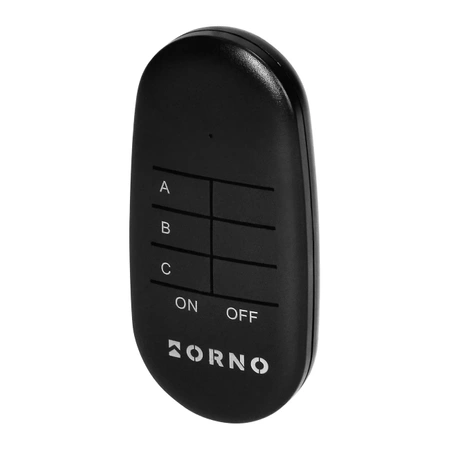 Zestaw bezprzewodowych gniazd sterowanych pilotem 2+1, IP44, OR-GB-460