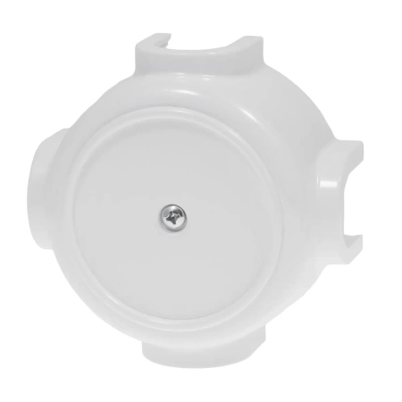 Puszka natynkowa plastikowa biała IP44 400VAC - Retro PRL