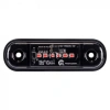 Lampa obrysowa LED czerwona 6 diod 12/24 V, klosz przyciemniany DARK - L1322