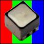 Dioda LED RGB SMD 3537 PLCC-2-6 800/1500/500 mcd, kąt 120° do układów elektronicznych