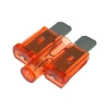 Bezpiecznik samochodowy nożowy STANDARD 10 A z diodą LED, czerwony, 1 sztuka