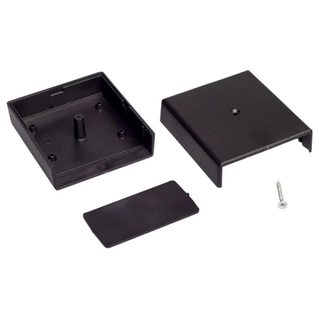 Obudowa uniwersalna Z60, 68 × 74 × 36 mm, ABS, czarna, Kradex
