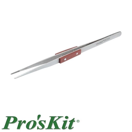 Pęseta magnetyczna prosta wydłużona 200mm, Proskit 1PK-119T