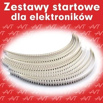 Zestaw rezystorów SMD 0805, 800 sztuk, AVT701/805