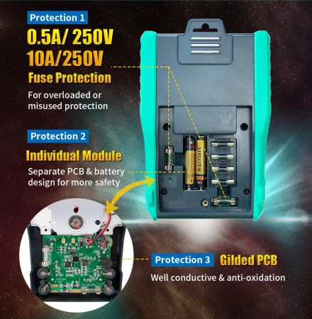 Miernik analogowy uniwersalny, pomiar napięcia do 2500V, MT-2208 Proskit