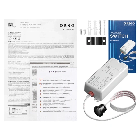Włącznik bezdotykowy dwubiegunowy 500 W ORNO OR-CR-279