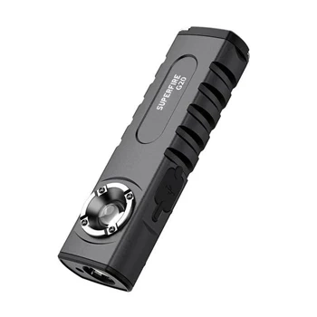 Latarka wielofunkcyjna Superfire G20, 470 lm, IP44, laser, powerbank, magnes