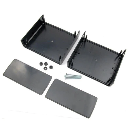 Obudowa uniwersalna z panelami bocznymi 180 mm × 160 mm × 85 mm z ABS KM-85 Maszczyk