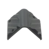 Narożnik plastikowy 4x6cm czarny, typ 5