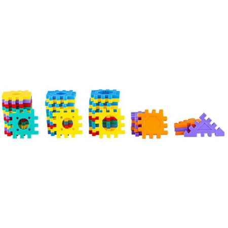 Klocki konstrukcyjne: tor kulkowy, 226 elementów