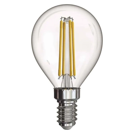 Żarówka LED E14 Filament Mini Globe 4W neutralna biel, 465lm