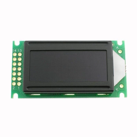 Wyświetlacz LCD alfanumeryczny 2x8 AC-0802E-DIA A/KK
