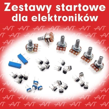 Potencjometry. Zestaw 26-elementowy, AVT712