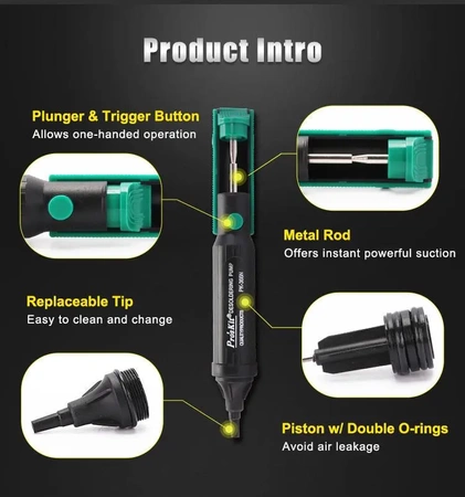 Profesjonalny odsysacz cyny, Proskit 8PK-366N-G