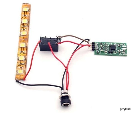 Podwójny włącznik dotykowy - zlutowany KIT AVT 1660