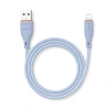 Kabel USB-A - Lightning, 2,4 A, 1 m, niebieski, Miccell, MIC-004032